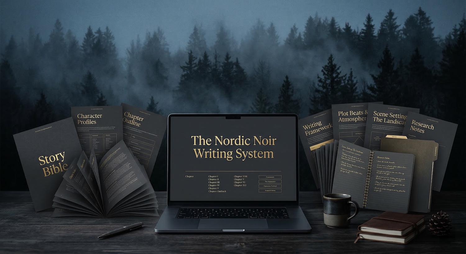 The Nordic Noir Writing System